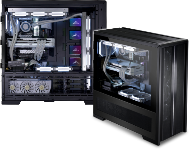 Lian Li V3000 PLUS - Full Tower Gaming PC Case with Tempered