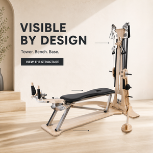 Machine d'entraînement <span class=keywords><strong>Pilates</strong></span> à résistance dynamique pour studios de prestige et fourniture en gros aux propriétaires et distributeurs - Product Image 2