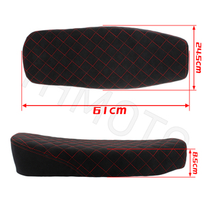YHMOTO Motorcycle Rear Seat <b>Cushion</b> <b>Pad</b> Textured Bench Sitzbank S51 Teile for Simson S50 S51 S70 Enduro Motorrad Moped Parts - Product Image 6