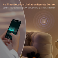 XZJ produits de maison intelligente pour hôtel/bureau commande vocale et moniteur d'énergie interrupteur de lumière Tuya électrique