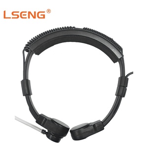 Microphone à vibration de gorge LSENG pour interphone acoustique, casque talkie-walkie, écouteur <span class=keywords><strong>radio</strong></span> bidirectionnel avec connecteur personnalisé - Product Image 2