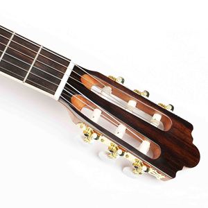 Guitare en palissandre de 39 pouces faite à la main Cordes en nylon <span class=keywords><strong>classique</strong></span> 6 <span class=keywords><strong>classiques</strong></span> - Product Image 6