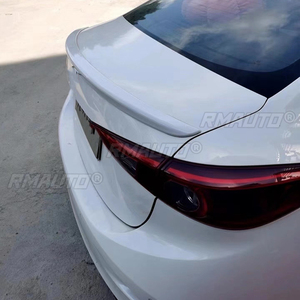 Alerón Trasero de Plástico ABS para Maletero, Accesorios para Automóviles, Compatible con Mazda 3 Axela Sedán 4 Puertas 2014 2015 2016 2017 - Product Image 6