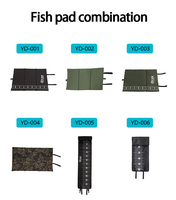 Tapis de pêche à la carpe imperméable approuvé pour la pêche commerciale, personnalisable en PVC, 2 en 1, pour la déhamelage des poissons
