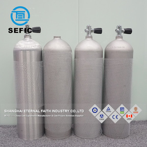 Tanque de Buceo de 7 Litros Usado para Natación, Cilindro de Aluminio para Oxígeno con Certificación CE/EN - Product Image 4