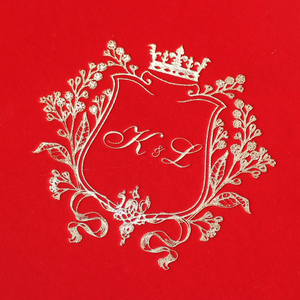 Enveloppes de poche en velours en gros, cartes d'<span class=keywords><strong>invitation</strong></span>, estampage à chaud, souvenirs de mariage, emballage rouge, cartes de vœux - Product Image 6