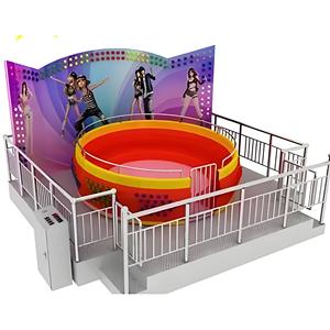 Manège de fête foraine Qiangli Luna, 24/30/40 places, manège mécanique Disco <span class=keywords><strong>Tagada</strong></span> à vendre - Product Image 1