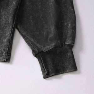 High Quality Heavy Weight Custom Men's Printed Cotton <b>Cardigan</b> Casual Hoodie Sweatshirt - Product Image 4