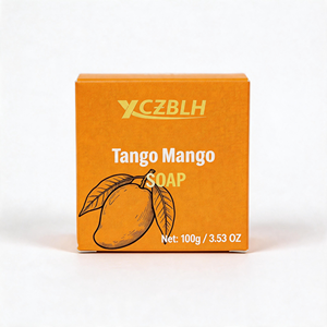 Jabón en Barra Sólido <span class=keywords><strong>Tango</strong></span> Mango de Marca Personalizada OEM/ODM con Ácido Kójico, Manteca de Karité y Té Verde para Piel Grasa y Blanqueamiento - Product Image 2
