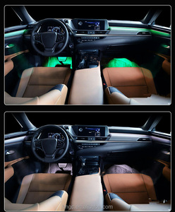 Venta al por mayor Interior LED Luz Ambiental Interior Coche Interior RGB o Sinfonía Dinámica o Estática Universal Atmósfera Decoración Iluminación - Product Image 5