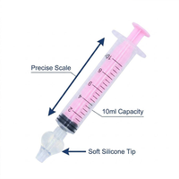 Nouvel Irrigateur Nasal 10ml Personnalisable en Couleur avec Embout en Silicone PP Anti-Odeur – Nettoyeur Nasal Doux pour Bébés – Fournitures de Soins de Santé