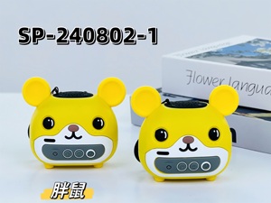 Tk-600 Ý Tưởng Sản Phẩm Mới 2024 tragbare lautsprecher Chất Béo Hình Dạng Chuột <span class=keywords><strong>Mini</strong></span> Phim Hoạt Hình Di Động Stereo Loa Giáng Sinh Quà Tặng Cho Trẻ Em - Product Image 4