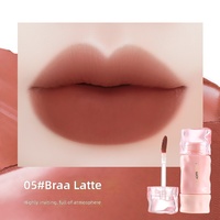Gloss à lèvres liquide vegan mat velours, imperméable, permanent, anti-transfert, avec logo personnalisé