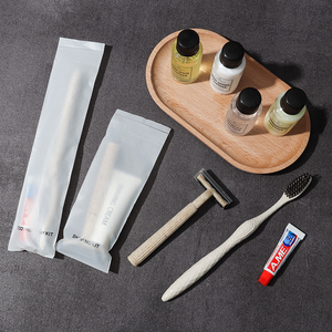 Populaire Kit de Commodités Jetables Éco-Responsables pour Hôtels, Fournitures Hôtelières de <span class=keywords><strong>Voyage</strong></span>, Trousse de Toilette Mini Certifiée CE - Product Image 6