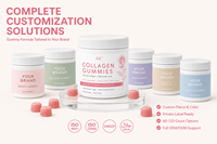 Bonbons gélifiés au collagène à mâcher, sans gélatine, recette à base de pectine, à base de plantes, bouchées de gelée moelleuses, saveur de fruits naturels