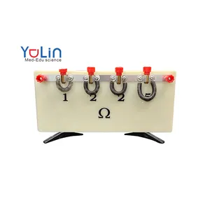 Junior and senior high school physics and electricity experimental apparatus teaching instrument demonstration resistor box