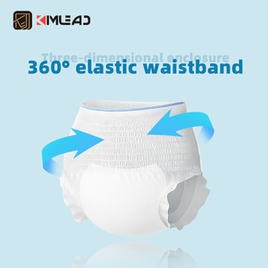 Kimlead <span class=keywords><strong>adulte</strong></span> pull ups couches moyen 50 <span class=keywords><strong>femme</strong></span> <span class=keywords><strong>couche</strong></span> <span class=keywords><strong>culotte</strong></span> femmes adultes couches tirer vers le haut - Product Image 2