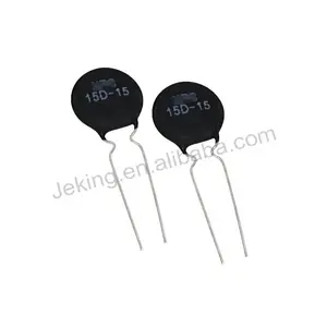 Jeking MF72 Circuit Protection Power NTC Thermistor 15 Ohms 20% 4 A 0.689" (17.50mm) MF72-015D15