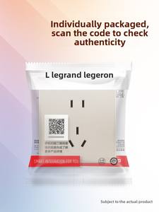 Série Or Peint de panneaux de commutateurs et de prises Roglog, dimensions 86*86 - Product Image 5