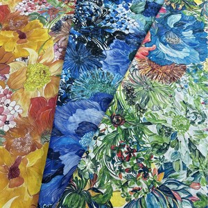 Tissu tissé 100% coton respirant et écologique Liberty London Tana Lawn Matériel personnalisé Impression numérique Costume Robe Filles - Product Image 4