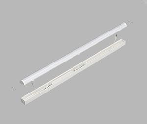 Free Sample <b>Ceiling</b> Surface Installation Shop <b>Office</b> Indoor Lighting Linear Lamps 2ft 4ft 8ft 24w 36w 68w Led Linear <b>Light</b> - Product Image 6
