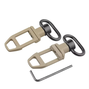Hebilla Giratoria Metálica QD para Correa de Hombro - Accesorios Tácticos de Caza y Seguridad - Product Image 5