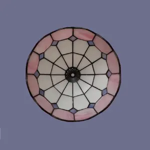 Manufacturer direct customization tifany table lampe wall ceiling European tiffany stained glass lamp shade