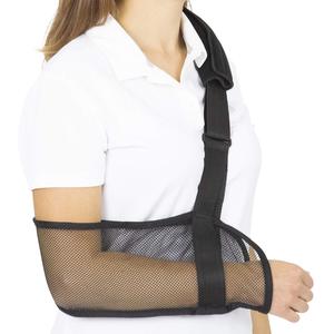 <span class=keywords><strong>Attelle</strong></span> de bras en éponge haute densité HKJD pour fracture de l'épaule, dislocation du poignet, entorse sportive, fixation respirante avec fermeture velcro - Product Image 4