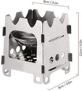 Estufa Portátil de Acero Inoxidable de Primera Calidad para Acampar al Aire Libre, Barbacoa, Picnic, Cocina Portátil de un Solo Quemador, Ligera, 155g - Product Image 5