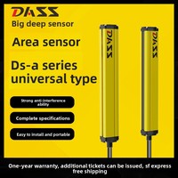 DASS Wholesale Industrial DS-A0820 Capteur de sécurité numérique à rideau lumineux 8 faisceaux Pas de 20 mm IP65 Haute vitesse Réponse <20 ms 12-24V