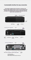 Station de travail de bureau HP Z2 G9 SFF Z2G9SFF Z2SFFG1I avec processeur Core i7, 16 Go de RAM et SSD de 512 Go