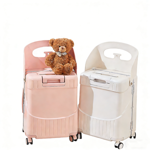 Valise poussette bébé 22 pouces style dessin animé étanche en PC avec serrure TSA, livraison rapide en 3 jours, commande mixte en gros GZ RTS - Product Image 2