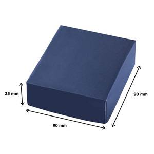 Metro a nastro quadrato nero da 150 cm con cuciture bianche per misurazioni precise - Product Image 3