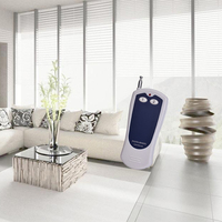 Control Remoto Universal Inalámbrico YET112D 433MHz con Código de Aprendizaje para Puerta de Garaje con Alcance de 200m
