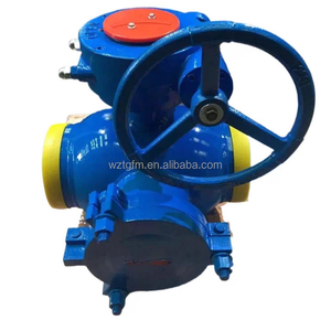 Válvula de Bola <span class=keywords><strong>Autofiltrante</strong></span> DN300 DN350, Totalmente Soldada, con Filtro Interno, Acero al Carbono, para Sistemas de Calefacción y Calefacción por Distrito - Product Image 1