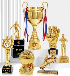 Trophée personnalisé de la coupe du monde de sports en résine et métal doré de taille réelle pour les remises de diplômes en salle de sport Pâques <span class=keywords><strong>Halloween</strong></span> Nouvel An - Product Image 2