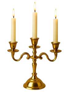 Elegant <b>Antique</b> <b>Brass</b> Three-Arm Candle Holder for Tabletop Decor Decorative <b>Brass</b> Candle Holder Stand for Living Room - Product Image 2