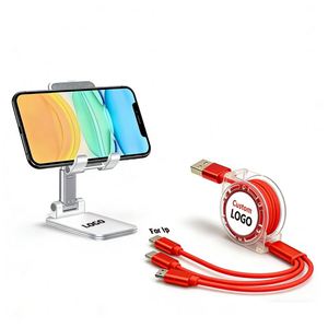 Promotion Business Gifts Custom Logo Printed Travel Phone <b>Stand</b> Cell Phone Holder Desktop Mobile Phone Holder - Product Image 1