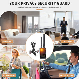 เครื่องตรวจจับข้อผิดพลาด X11กล้องป้องกันการสอดแนม GPS ติดตาม RF 2/3/4/5G เครื่องสแกนสัญญาณ ABS อุปกรณ์ค้นหาอุปกรณ์ค้นหาการฟังแบบไร้สายใช้งานง่าย - Product Image 2