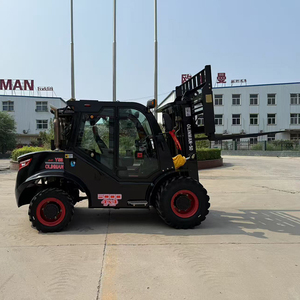 Chariot élévateur tout-terrain diesel <span class=keywords><strong>Land</strong></span> <span class=keywords><strong>Cruiser</strong></span> Olinman 4x4 avec mât à deux/trois étages, vente directe usine, stock disponible 3-5 - Product Image 6