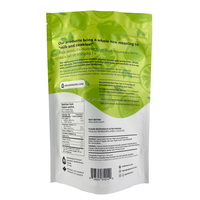 Sacs à fermeture éclair, sachets de qualité alimentaire, pour cookies, bonbons et casse-croûtes, design imprimé mat, pochette en mylar inodore