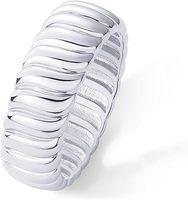 14 Karat vergoldet Chunky Statement Ring Stapelbar Breitband Free Size Trendy Modeschmuck für Frauen mit geometrischer Form