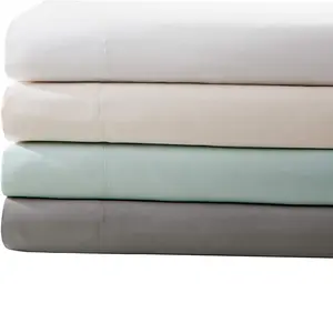 Factory direct sales of High quality 120g 100% polyester brushed microfiber custom fabric bedding