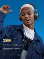 Casque de jeu supra-auriculaire ANKER S1 Pro SpaceOne à réduction de bruit active pour audio haute résolution, autonomie de 60H