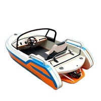 Mini-bateau électrique de loisirs aquatiques, type kart à eau et jet, 50 km/h, Lithium, pour drift, populaire pour la location en station, Fournisseur CE OEM