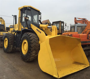 Chargeur frontal Komatsu d'occasion fabriqué au Japon Chargeur sur pneus WA420 Moteur haute puissance 5 tonnes de charge nominale Pompe de boîte de vitesses du moteur - Product Image 4