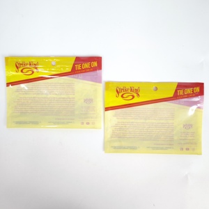 Tùy Chỉnh Thiết Kế Cá Thu Hút Dây Kéo Nắp Kéo Móc Câu Cá Giải Quyết Bait Swimbait Mềm Nhựa 3 Bên Con Dấu Pouch - Product Image 1