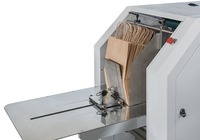 Ligne de production de sacs en papier à poignée torsadée entièrement automatique LILIN, contrôlée par PLC, haute productivité pour les sacs de courses de supermarché