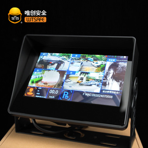 Pהיה ai bsd 1080p אזעקה מערכת אזהרת תמונה האלד עמיד למים מצלמה קדמית הפוכה לזהות זיהוי אנושי עבור מלגזה