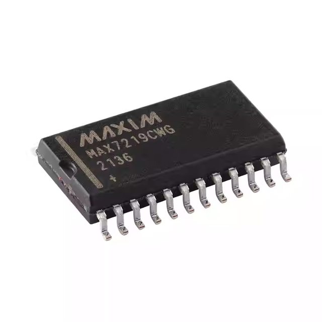 SACOH MAX7219 High Quality Original IC Chips Suppliers MAX7219CWG+T